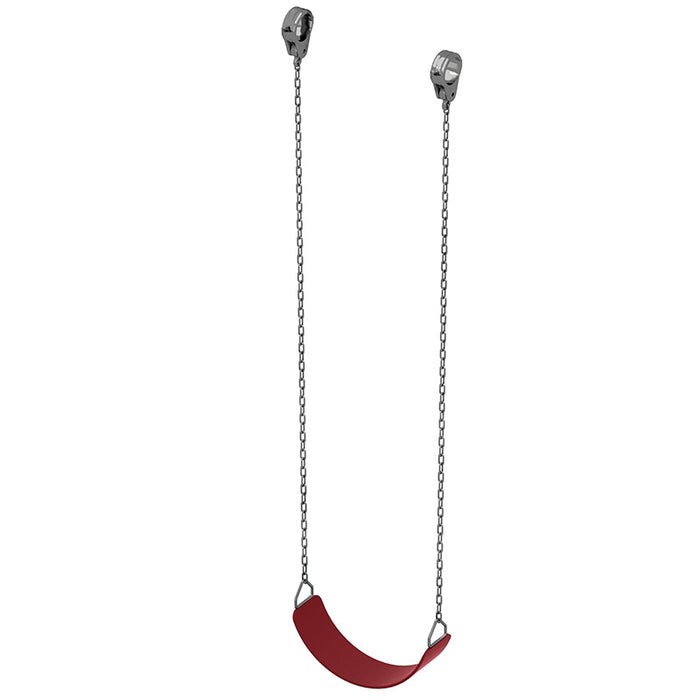 Wisdom Commercial WiseFree Swing Belt Seat & Galvanized Steel Chain Set SS-0012