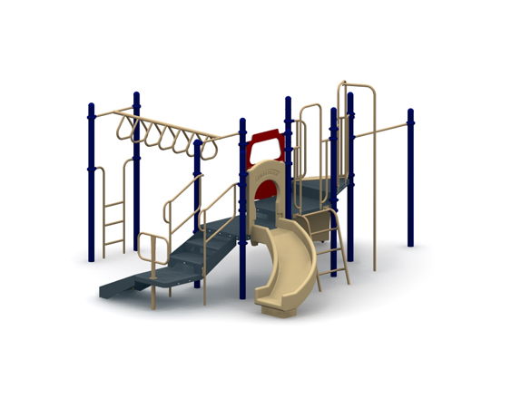 Childforms 3.5" FunPlay Structures Kid Classic Playground Structure STR-353174