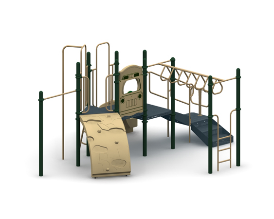 Childforms 3.5" FunPlay Structures Kid Classic Playground Structure STR-353174