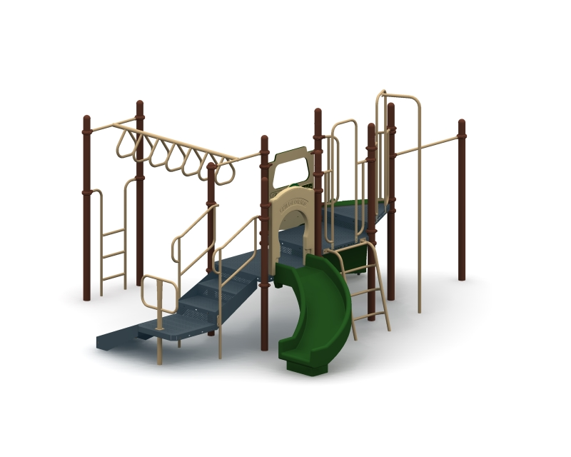 Childforms 3.5" FunPlay Structures Kid Classic Playground Structure STR-353174