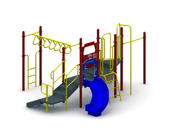 Childforms 3.5" FunPlay Structures Kid Classic Playground Structure STR-353174