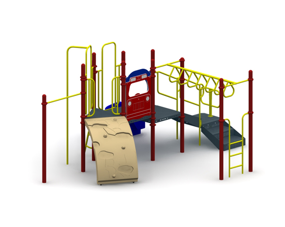 Childforms 3.5" FunPlay Structures Kid Classic Playground Structure STR-353174