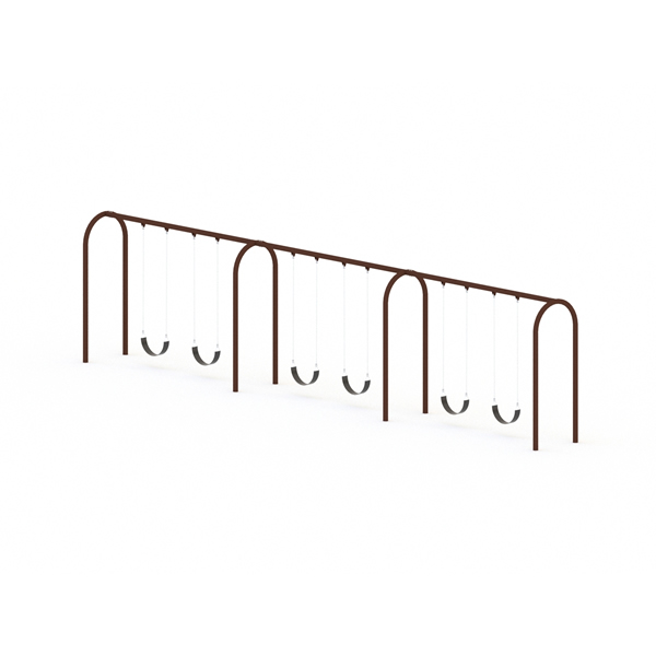 Childforms Swings Triple Bay Arch Swing Set SWG-00043