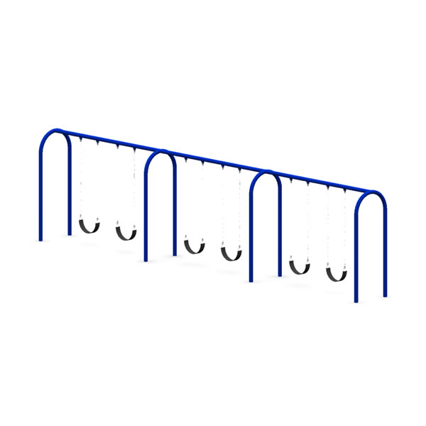 Childforms Swings Triple Bay Arch Swing Set SWG-00043