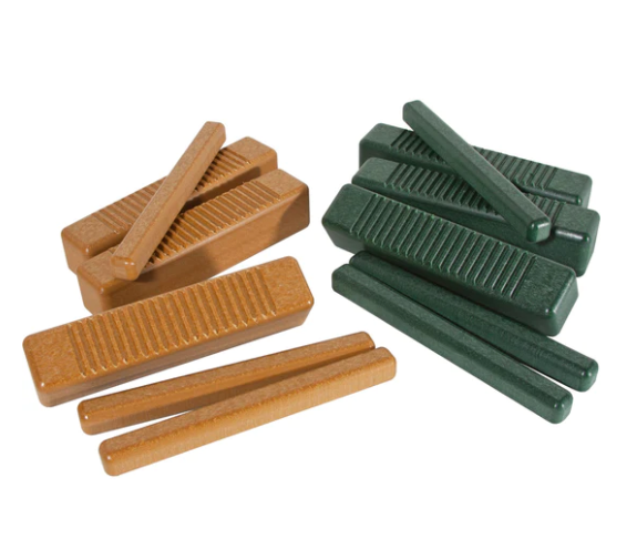 Playmore Design Eco Guiro (Set of 6) - Green/Cedar 22003-GRCD