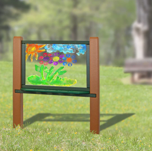 Playmore Design Recycled Plastic Art Easel