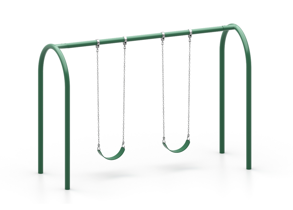 Wisdom WiseFREE 3.5" Arch Swing Set 8ft