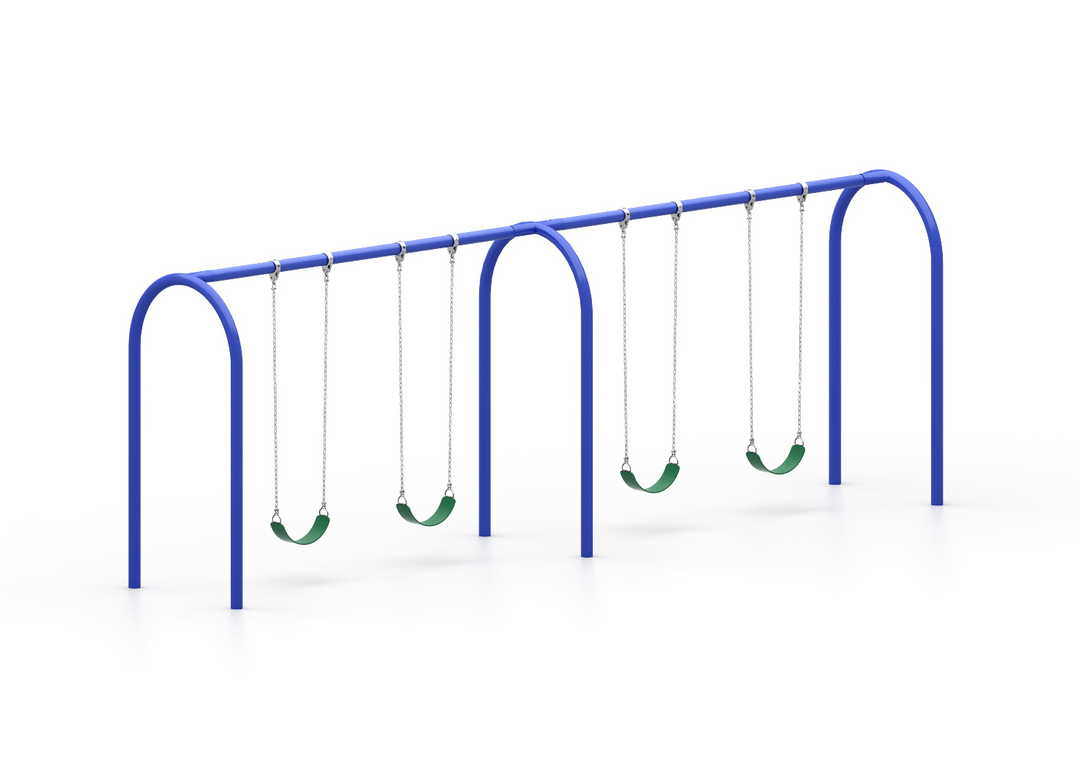 Wisdom WiseFREE 3.5" Arch Swing Set 8ft AS-35080