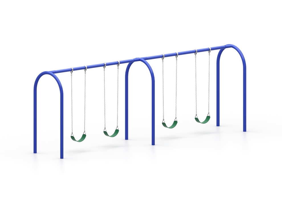 Wisdom WiseFREE 3.5" Arch Swing Set 8ft