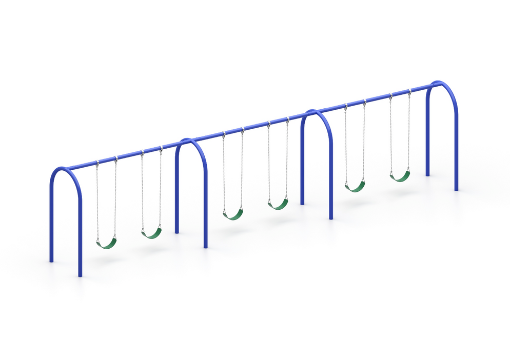 Wisdom WiseFREE 3.5" Arch Swing Set 8ft