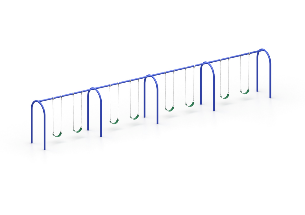 Wisdom WiseFREE 3.5" Arch Swing Set 8ft
