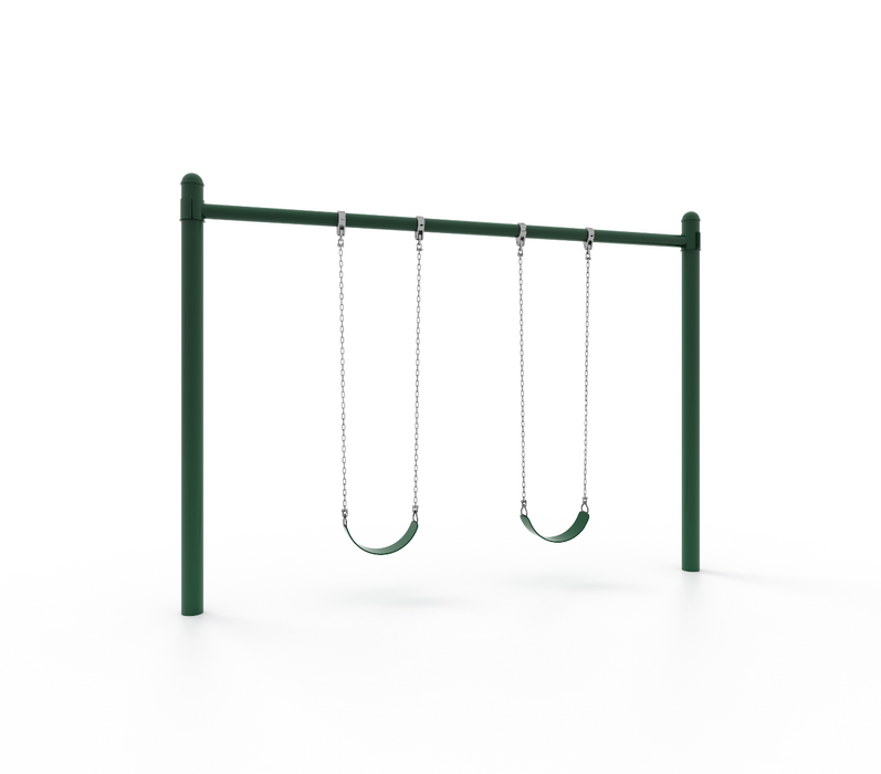 Wisdom WiseFREE 5" Single Post Swing 8ft QSSPS-080