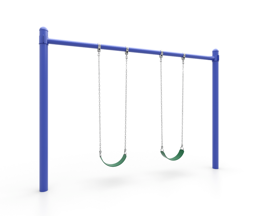 Wisdom WiseFREE 5" Single Post Swing 8ft QSSPS-080