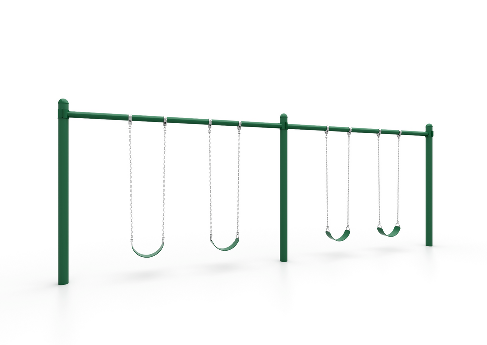 Wisdom WiseFREE 5" Single Post Swing 8ft QSSPS-080