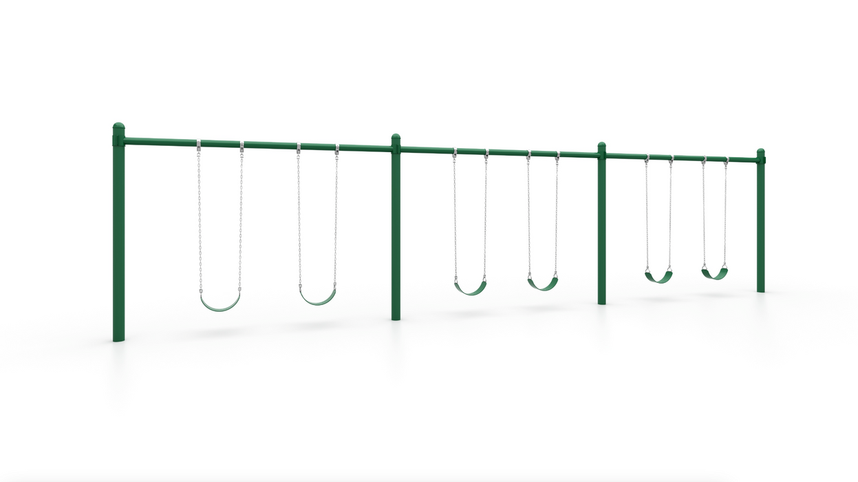 Wisdom WiseFREE 5" Single Post Swing 8ft QSSPS-080