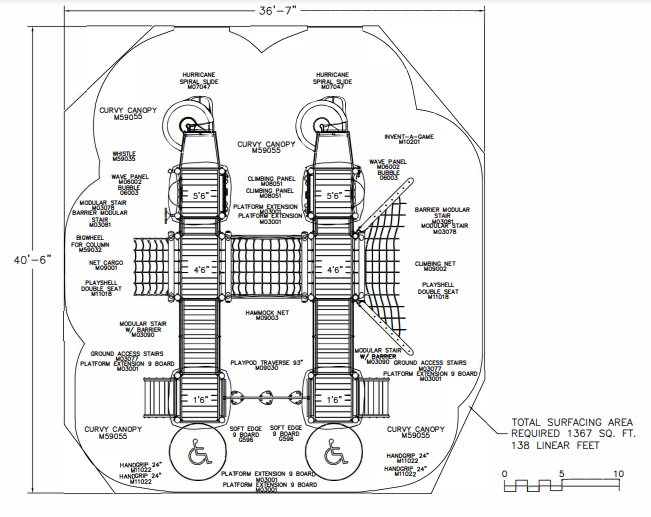BigToys Continuum Playground Structure BT-223, MBT-223