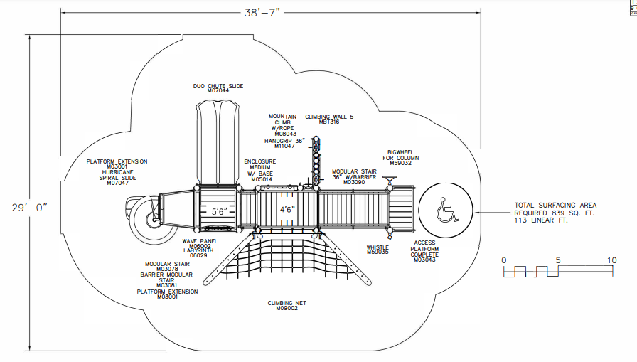 BigToys Castaway Playground Structure BT-209, MBT-209