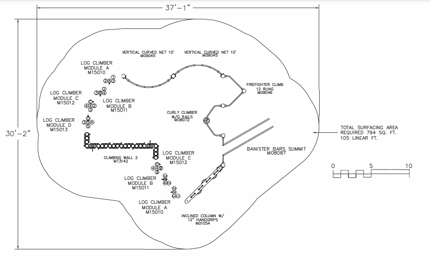 BigToys Ascend Playground Structure BT-213, MBT-213