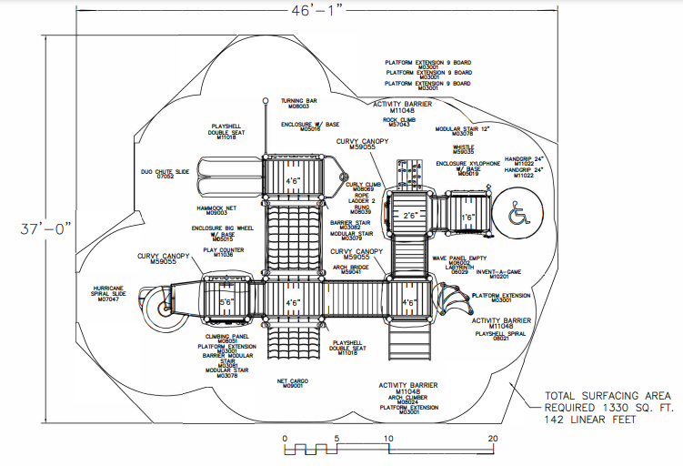 BigToys Canopy Playground Structure BT-219, MBT-219