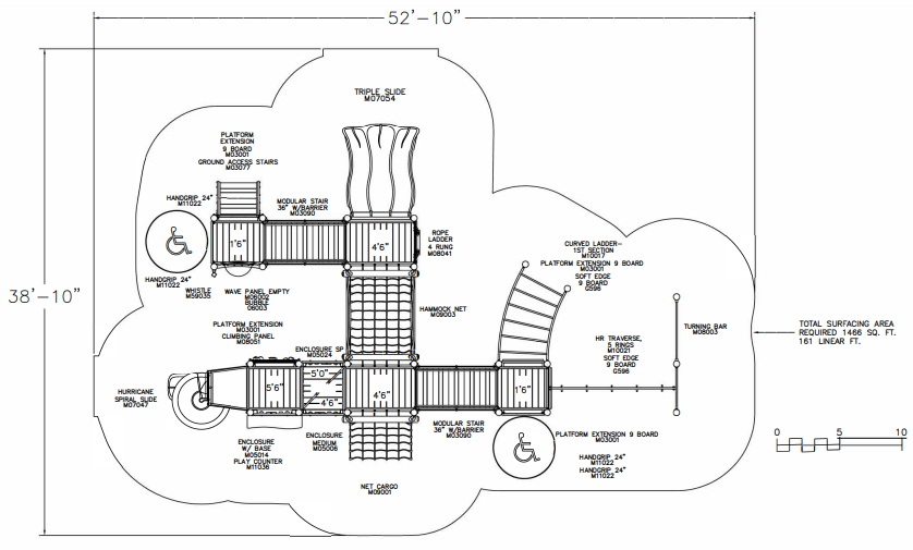 BigToys Robinson Playground Structure BT-211, MBT-211