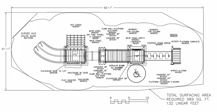 BigToys Harbor Playground Structure EC-433, MEC-433