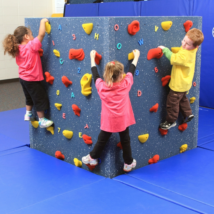 Everlast Climbing WeeKidz® Tyke Tower Indoor Climbing Wall 360.TTower