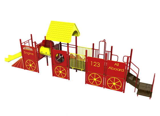 SportsPlay Tot Town Express Train Modular Playground 911-130B