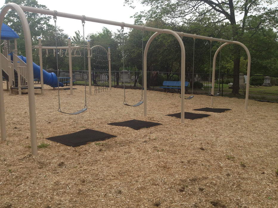 Action Play Systems Heavy Duty Rubber Swing and Playground Mat