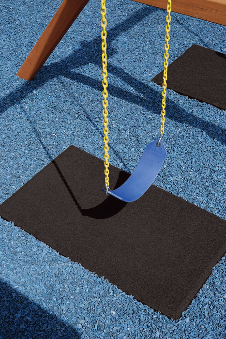 IMC Outdoor Living GroundSmart 54” x 32” x 2” Rubber Playground Wear Mat