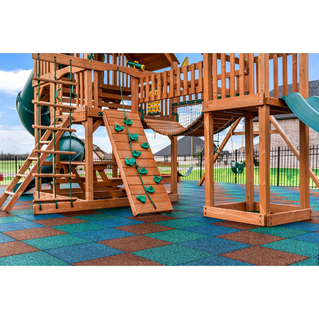 Rubber Mulch Playsafer Elevate Tile 1''