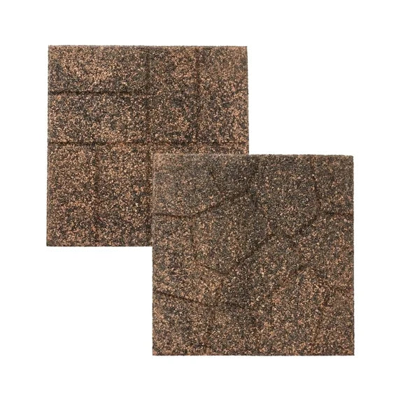 IMC Outdoor Living GroundSmart 16” x 16” x ¾” Dual-Sided Rubber Paver