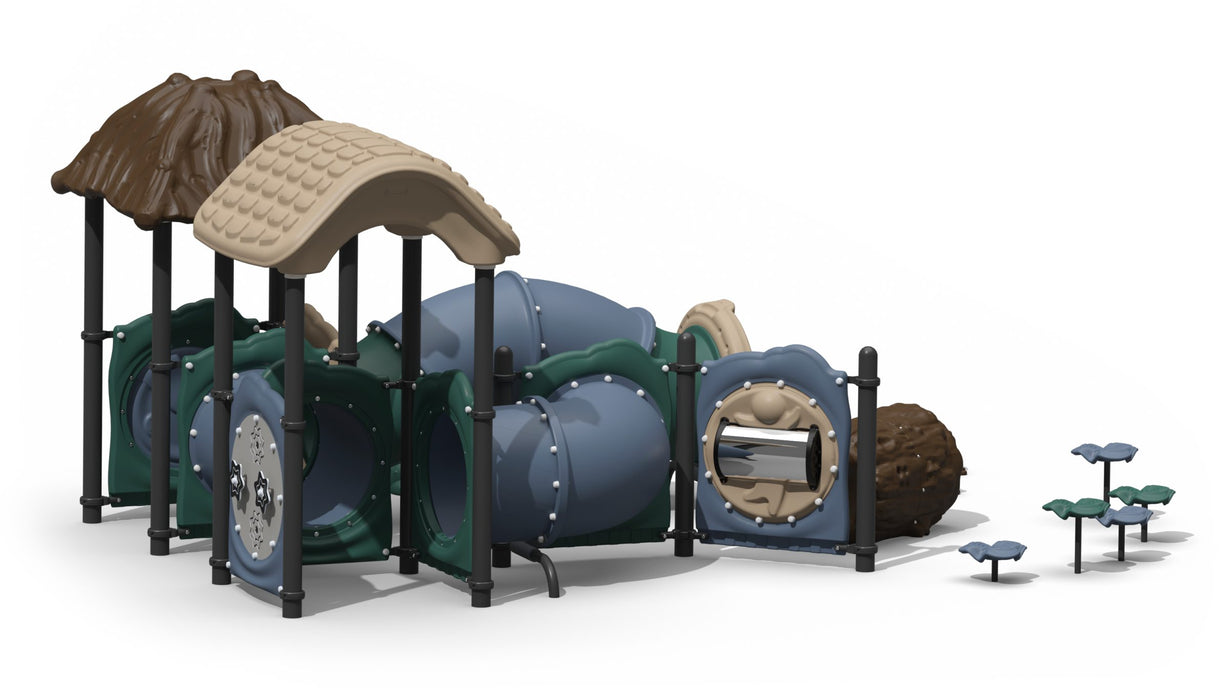 Custom Playground Equipment Tumble Town Playground Set CPP-210