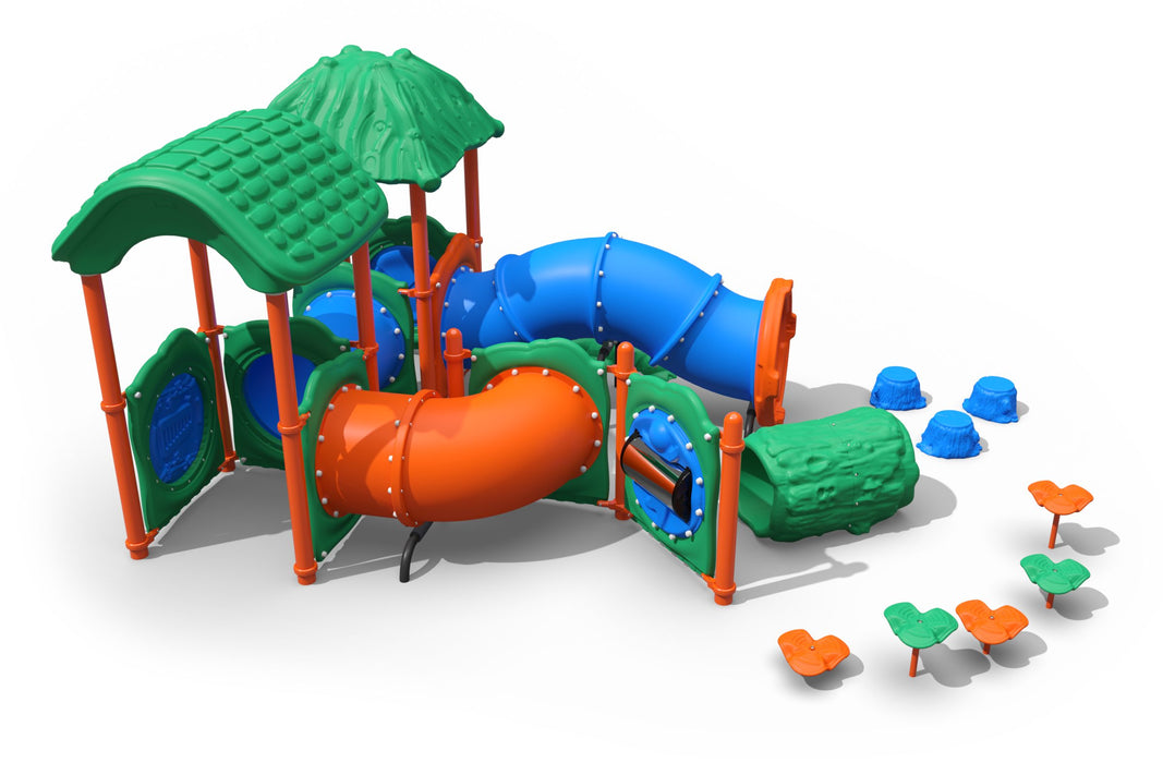 Custom Playground Equipment Tumble Town Playground Set CPP-210