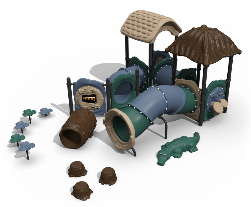 Custom Playground Equipment Tumble Town Playground Set CPP-210