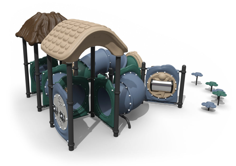 Custom Playground Equipment Tumble Town Playground Set CPP-210