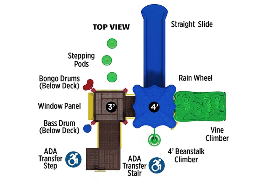 UltraPlay Systems Treasure Hollow Play System UPLAY-028