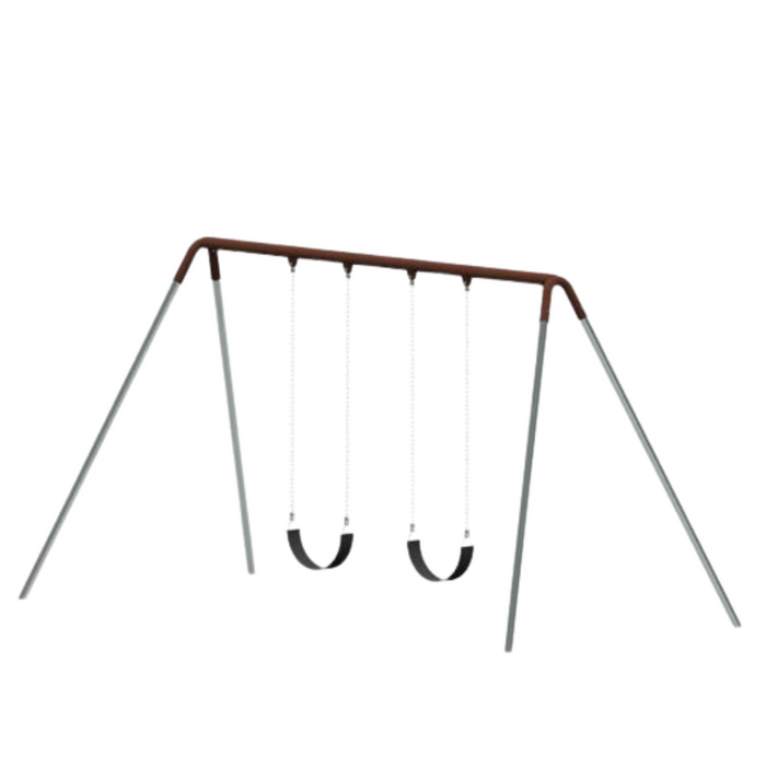 Childforms Swings Bi-Pod Single Bay Swing Set SWG-00061