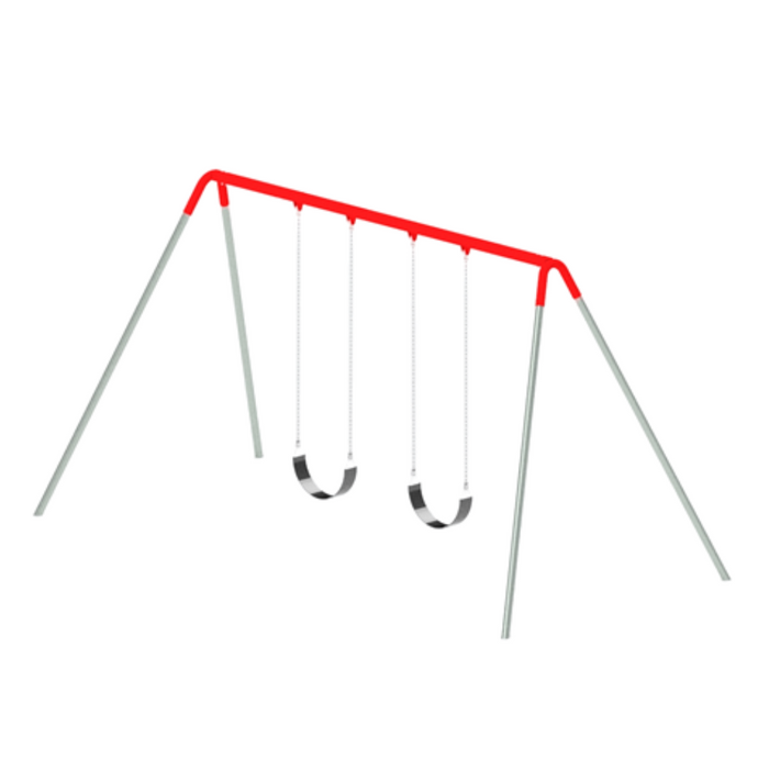 Childforms Swings Bi-Pod Single Bay Swing Set SWG-00061