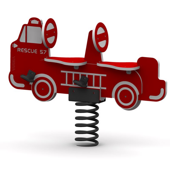 Childforms 2-Seat Fire Truck Spring Rider SPR-00001