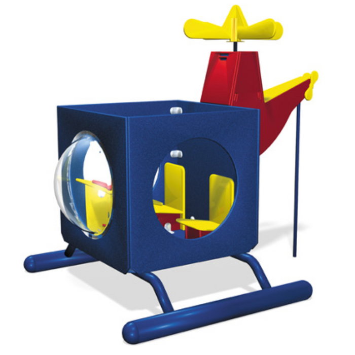 BigToys Helicopter Freestanding Dramatic Play EC-126