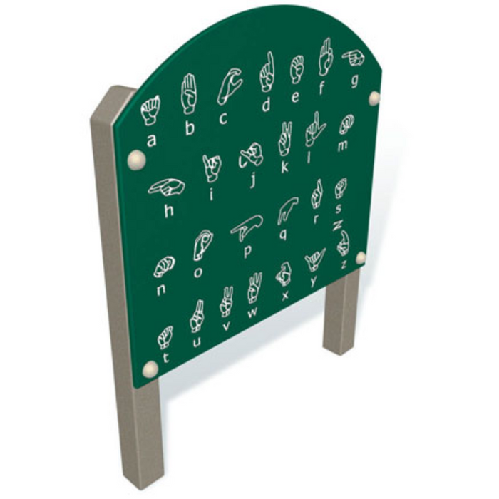 BigToys Sign Language Panel Freestanding Literacy & Language EC-038, MEC-038
