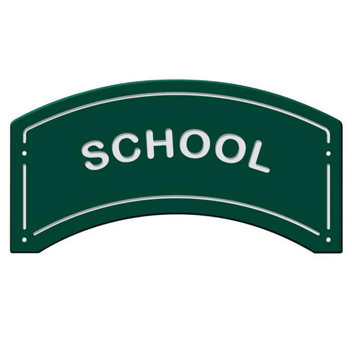 BigToys School Panel Freestanding Trike Path EC-040S, MEC-040S