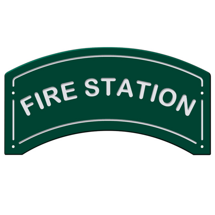 BigToys Fire Station Panel Freestanding Trike Path EC-040F, MEC-040F