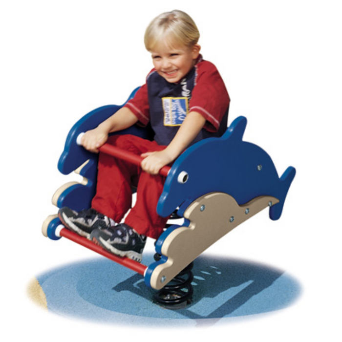 BigToys Dolphin Spring Rider Freestanding Sensory Motor MEC-128