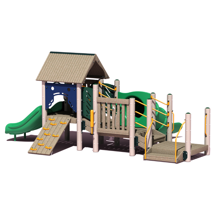 BigToys Bungalow Freestanding EarlyWorks Structures EC-670-10, MEC-670-10