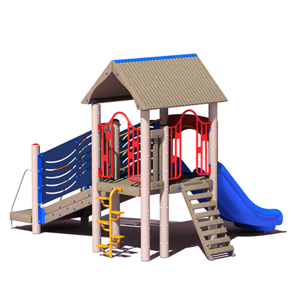 BigToys Commercial Double Dutch Freestanding EarlyWorks Playground Str ...