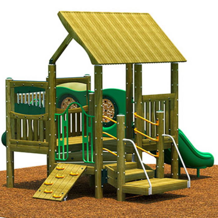 BigToys Hideout Freestanding EarlyWorks Structures EC-430, MEC-430