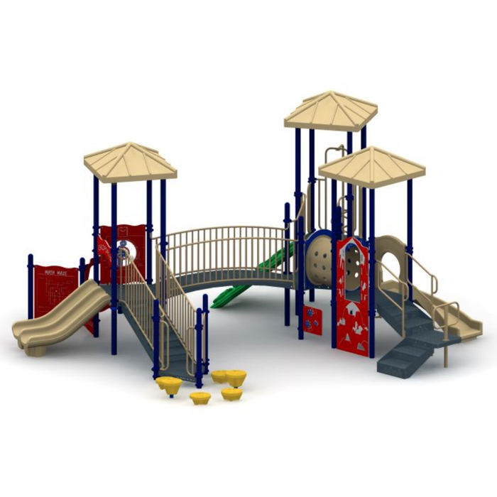 Childforms 3.5" FunPlay Structures Kids World Playground Structure STR-35554