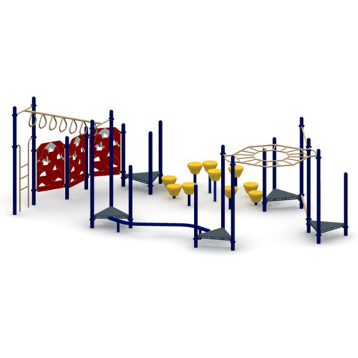 Childforms 3.5" FunPlay Structures Boot Camp Playground Structure STR-35410