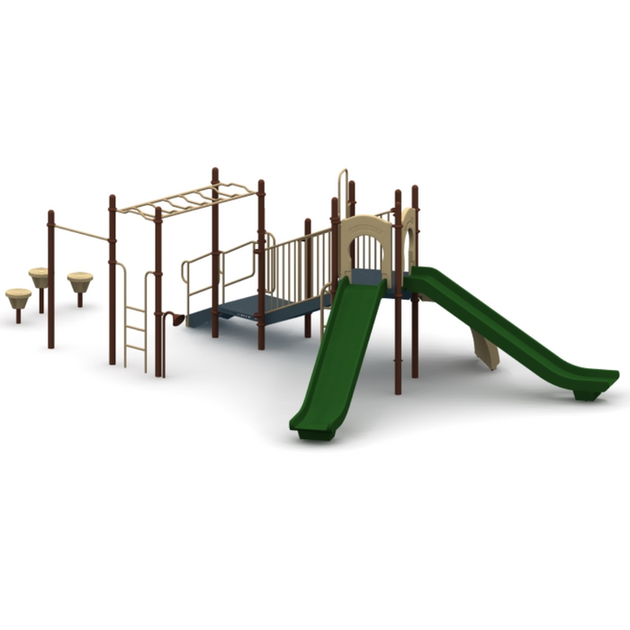 Childforms 3.5" FunPlay Structures Double Down Playground Structure STR-353135